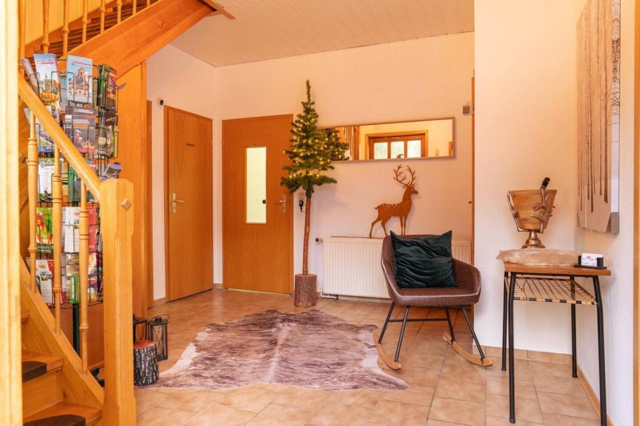 Das Waldseechalet Maerchenhafter Waldseeblick - Moderne Wohnung Mit Infrarotsauna Hasselfelde Εξωτερικό φωτογραφία