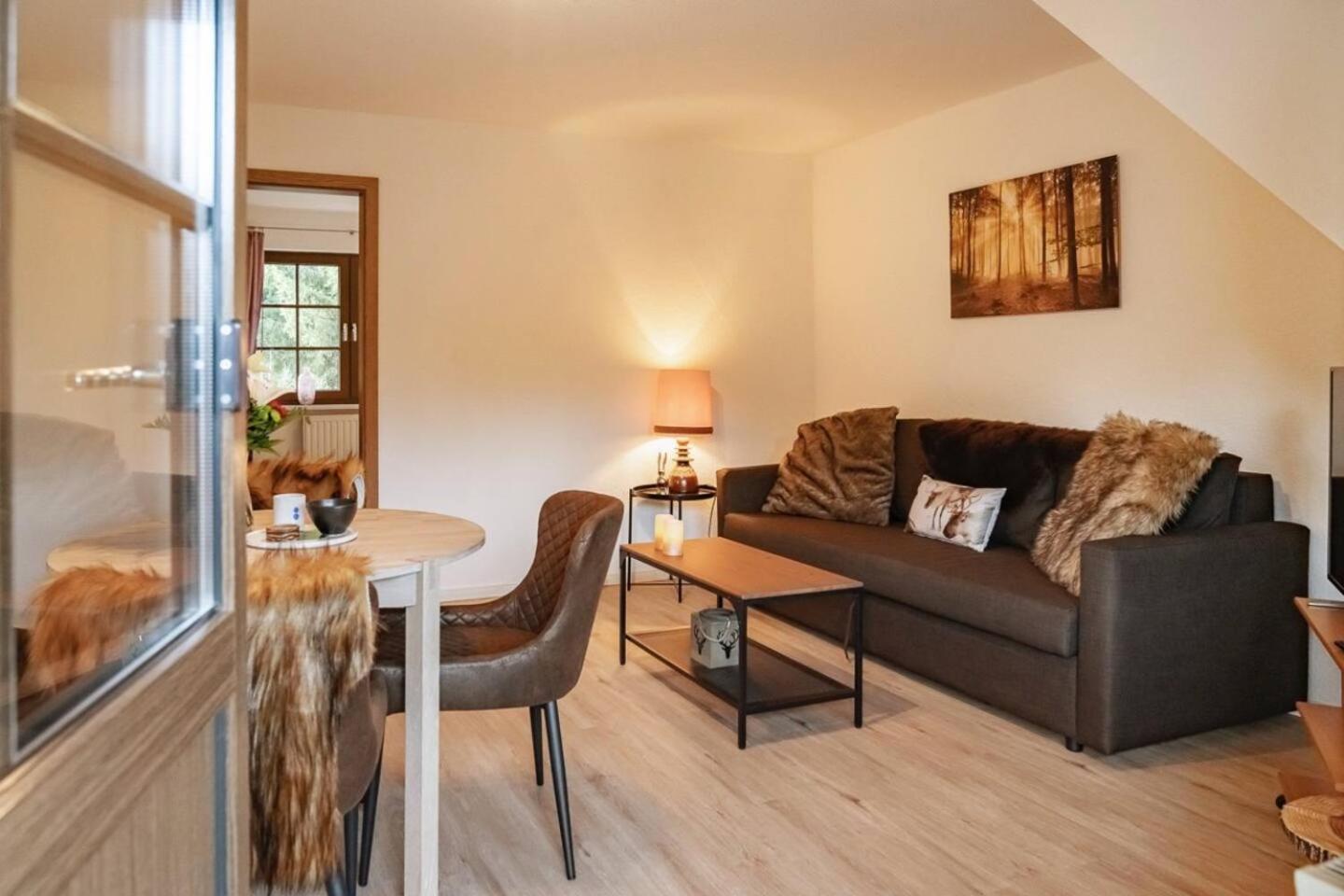 Das Waldseechalet Maerchenhafter Waldseeblick - Moderne Wohnung Mit Infrarotsauna Hasselfelde Εξωτερικό φωτογραφία