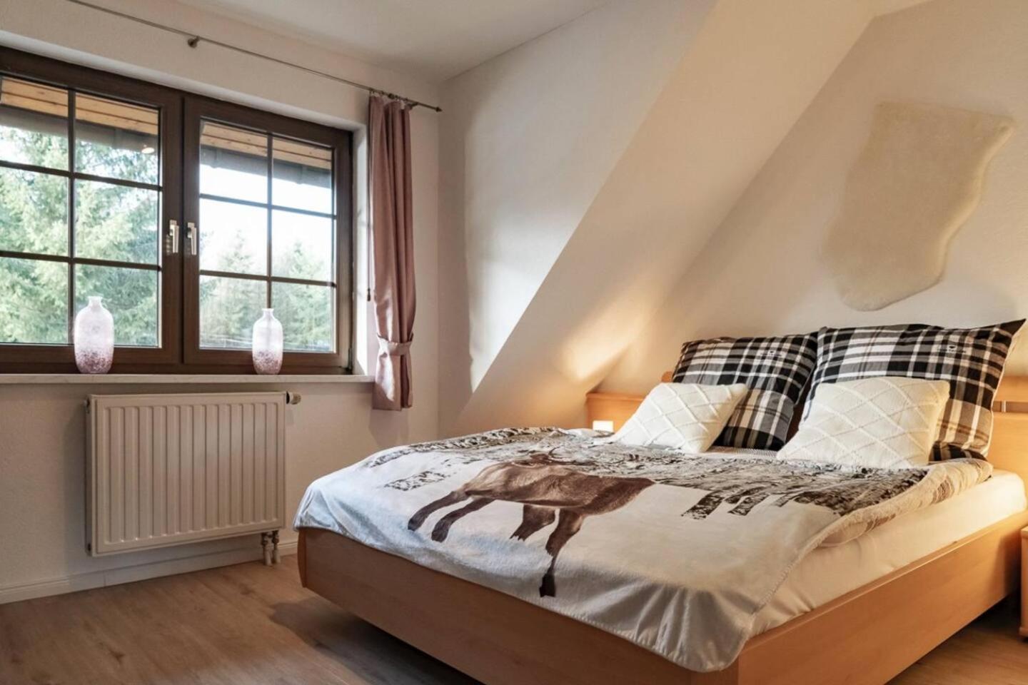 Das Waldseechalet Maerchenhafter Waldseeblick - Moderne Wohnung Mit Infrarotsauna Hasselfelde Εξωτερικό φωτογραφία